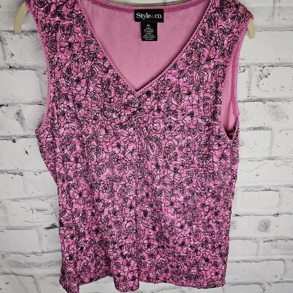 Pink Stretch Tank